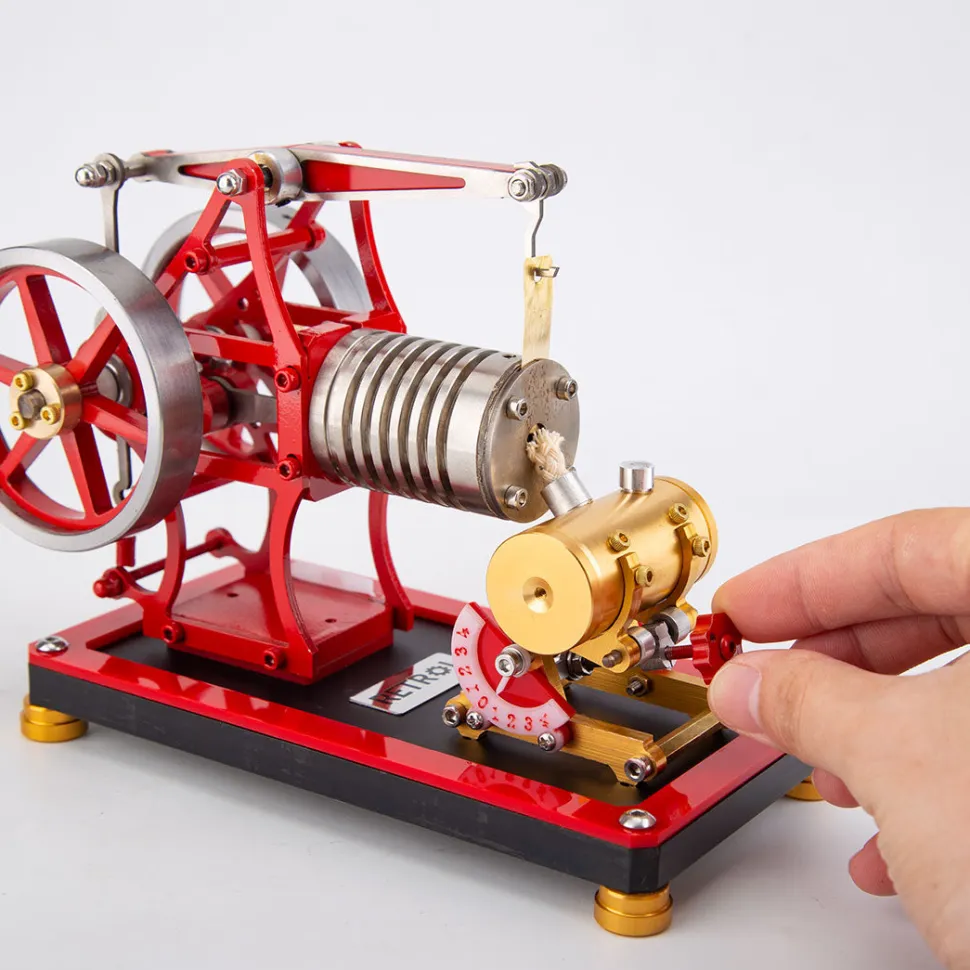 RETROL VE-01 Crossbeam Vacuum Engine Model Flame Eater External Combustion Engine Educational Toys Gifts