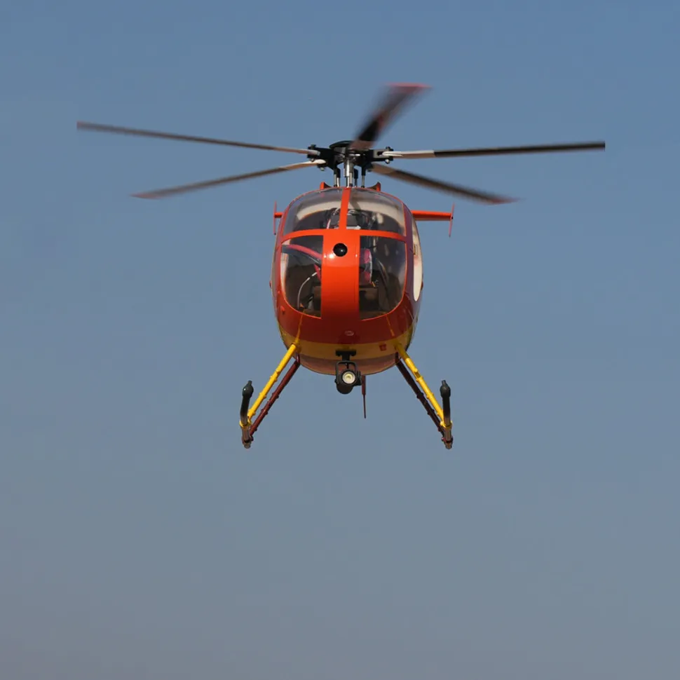 ROBAN MD500 470 Class 2.4GHz 6CH Five-Wing RC Helicopter Model with GPS Positioning Searchlight and Adjustable Left/Right-Handed Controls (RTF Version)
