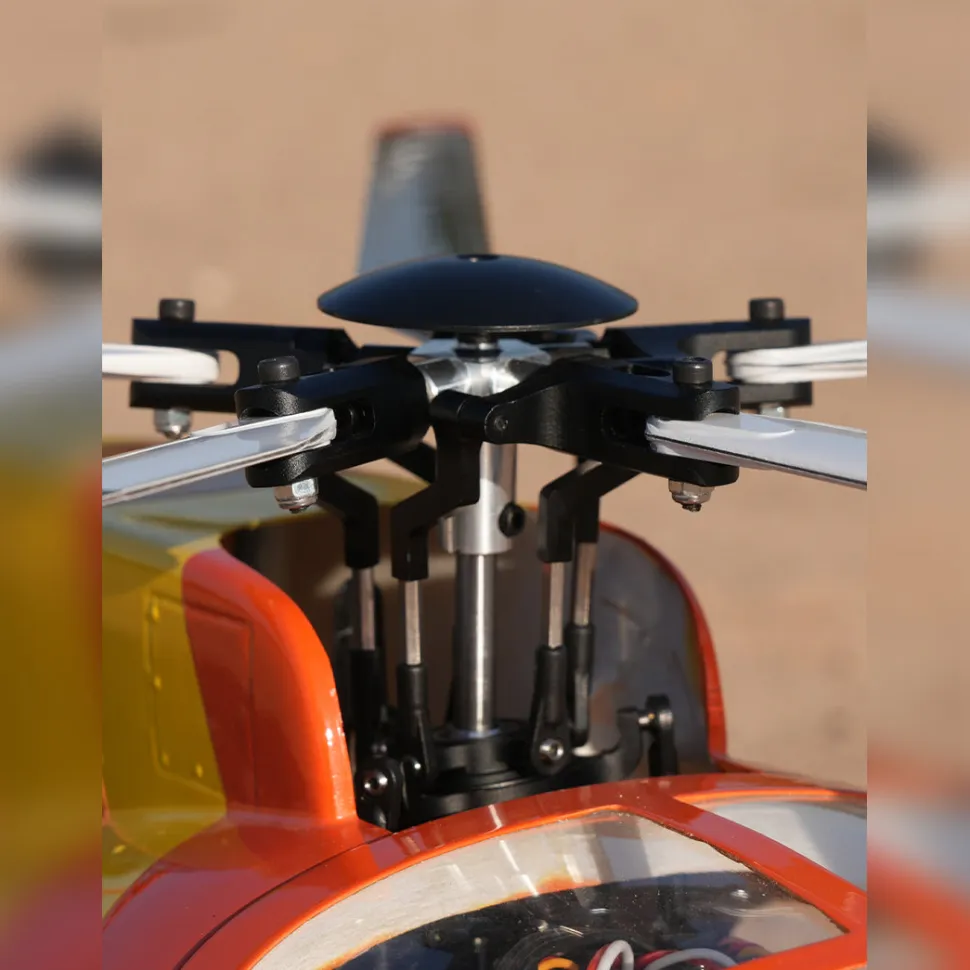 ROBAN MD500 470 Class 2.4GHz 6CH Five-Wing RC Helicopter Model with GPS Positioning Searchlight and Adjustable Left/Right-Handed Controls (RTF Version)