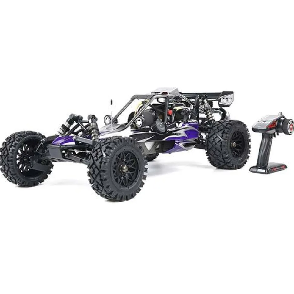Rovan Baha320 Gas BAJA Buggy 1/5 Scale 32CC Gas Truck READY-TO-RUN - Black