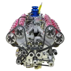 RUIFEIYA 1:4 Scale V10 Gas Engine Model - 150cc DOHC 40-Valve 4-Stroke 3-Ring Water-Cooled Internal Combustion Engine