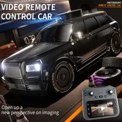 1/20 Scale FPV RC Car with Screen Controller, 720P HD Camera, 270° Rotating Camera, One-Key Drift-RTR Version