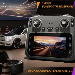 1/20 Scale FPV RC Car with Screen Controller, 720P HD Camera, 270° Rotating Camera, One-Key Drift-RTR Version