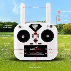1/16 Scale 2.4G Brushless 685mm Wingspan RC EPP Fixed Wing Aircraft Model with 3 Flight Modes Gift for Boys