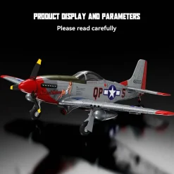 1/16 Scale 2.4G Brushless 685mm Wingspan RC EPP Fixed Wing Aircraft Model with 3 Flight Modes Gift for Boys