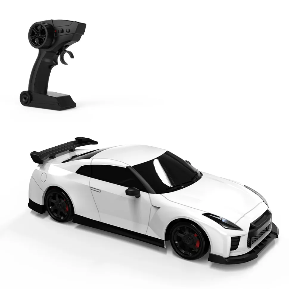 1/64 Scale 2.4G 4CH 4WD Half-Proportional Steering RC Drift Car with Realistic Brake Calipers