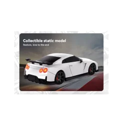 1/64 Scale 2.4G 4CH 4WD Half-Proportional Steering RC Drift Car with Realistic Brake Calipers