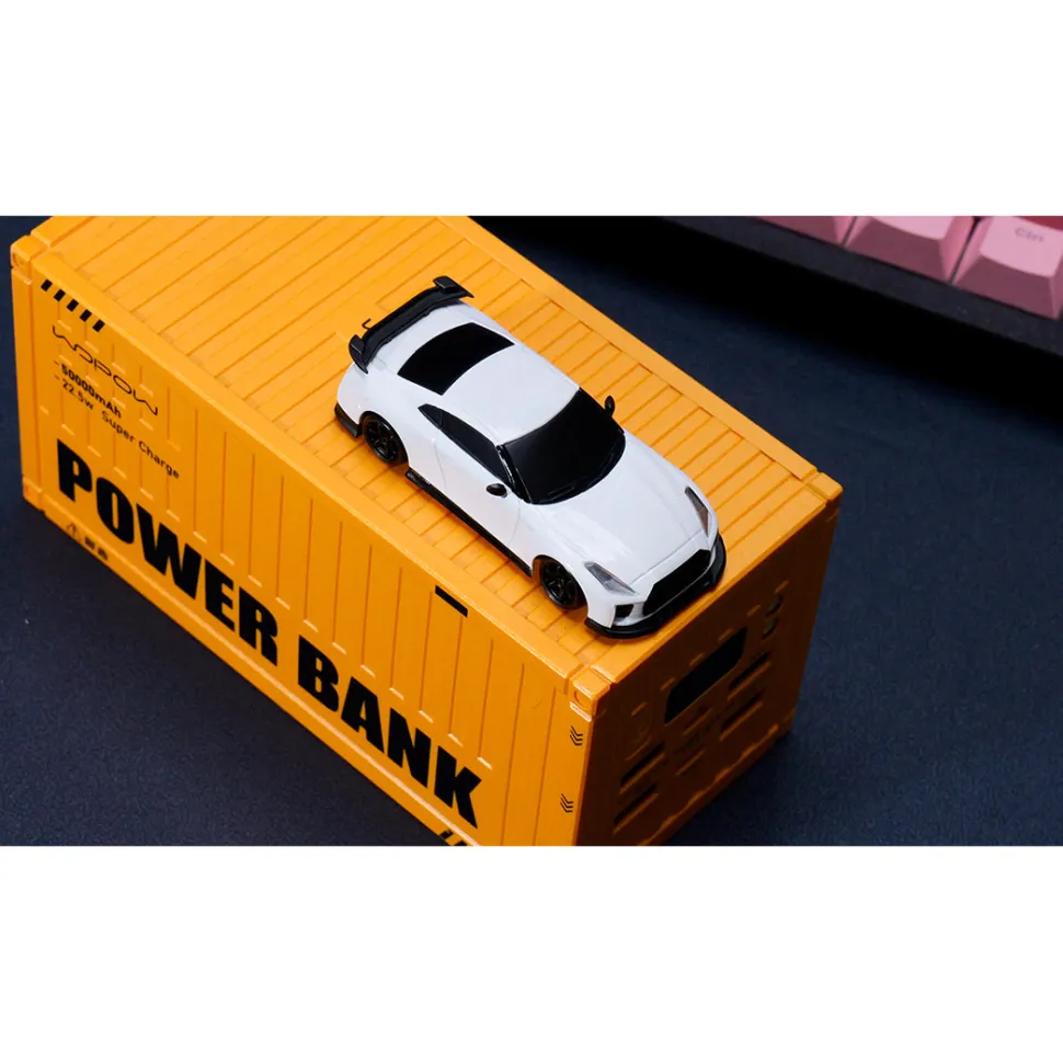 1/64 Scale 2.4G 4CH 4WD Half-Proportional Steering RC Drift Car with Realistic Brake Calipers