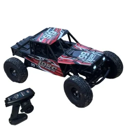 1/18 Scale 2.4G 3CH 4WD Tube Chassis Off-Road RC Car Model with Flip-up Headlights