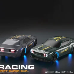 1/43 Scale 2.4G Full-Proportional Mini Electric RC Drift Racing Car Model with LED Lights