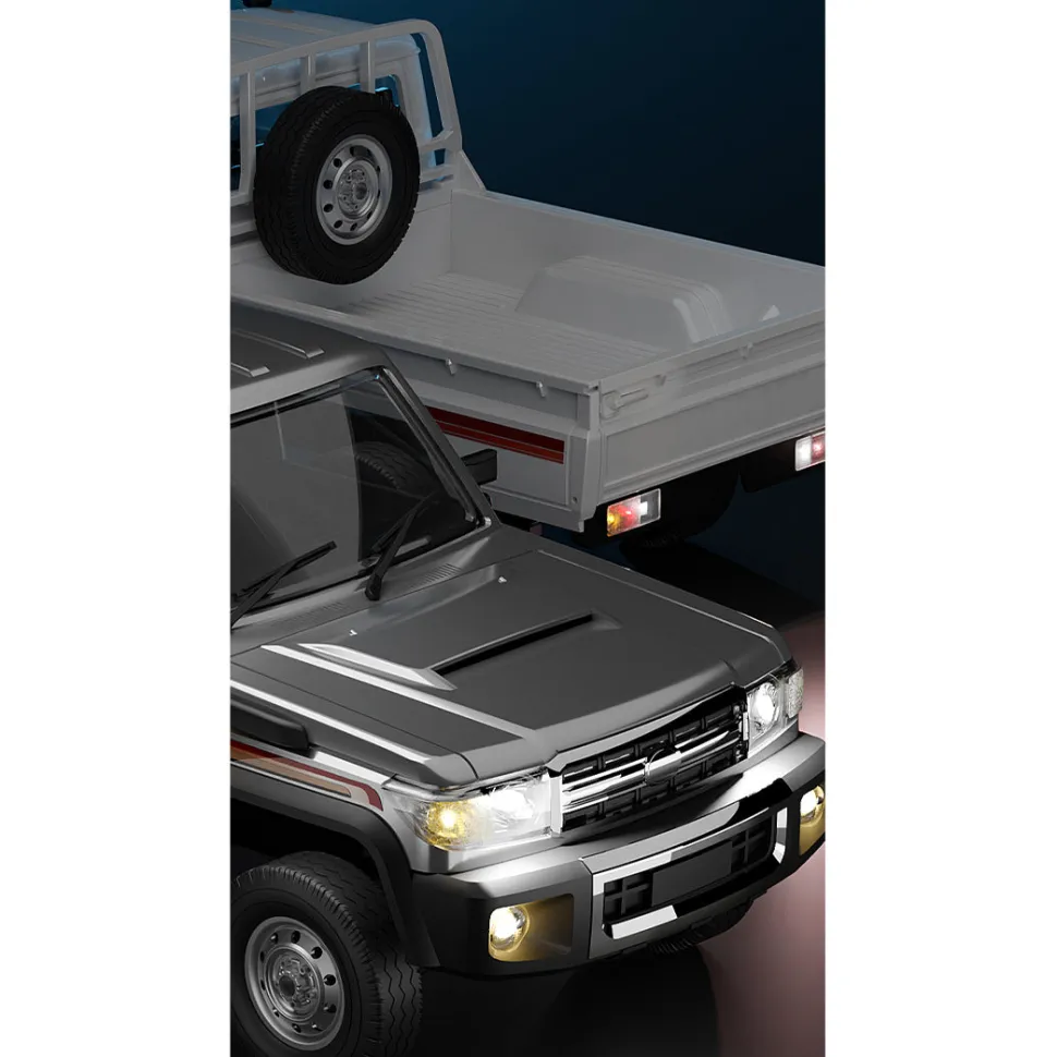 1/14 Scale 2.4G Full-Proportional RC Pickup Truck with Independent Suspension and Adjustable Gear Settings