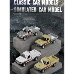 1/14 Scale 2.4G Full-Proportional RC Pickup Truck with Independent Suspension and Adjustable Gear Settings