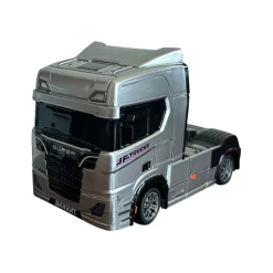 1/43 Scale 2.4G Full Proportional RC Semi-Truck with Opening Doors