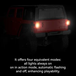 1/24 Scale 2.4G Full-Time 4WD Full-Proportional RC Off-Road Car Miniature Model Gifts