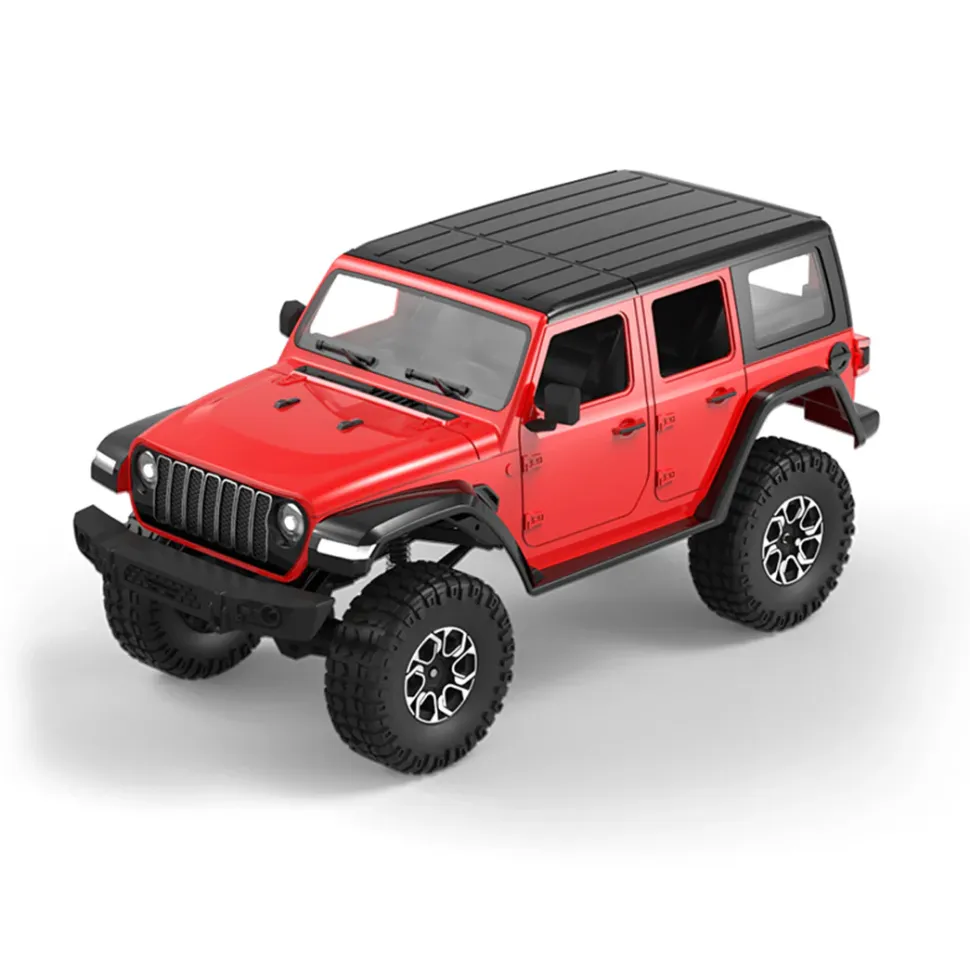 1/24 Scale 2.4G Full-Time 4WD Full-Proportional RC Off-Road Car Miniature Model Gifts