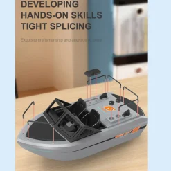 1/12 Scale 2.4G 8KM/H RC Karting Boat Model RTR Version