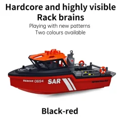 1/32 Scale 2.4G 8KM/H RC Rescue Boat Model RTR Version