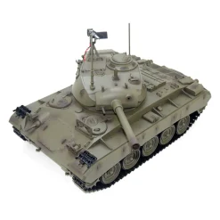 1/16 Scale 2.4G RC US M24 Light Tank Model With Smoke and Sound Effects