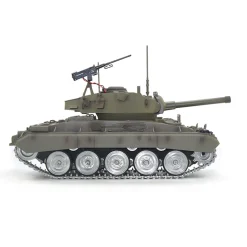 1/16 Scale 2.4G RC US M24 Light Tank Model With Smoke and Sound Effects