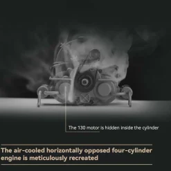 1/12 Scale 2.4G Type 82 RC Barrel Vehicle Model with 4-Wheel Independent Suspension