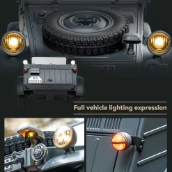 1/12 Scale 2.4G Type 82 RC Barrel Vehicle Model with 4-Wheel Independent Suspension