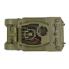 1/16 Scale 2.4G U.S. M8 Self-Propelled Howitzer RC Simulation Tank Model with Sound and Lights, Telescoping Smoke, Dual-Speed Modes