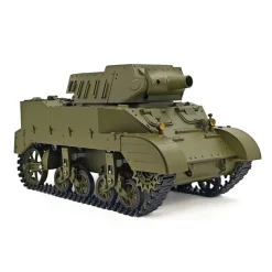 1/16 Scale 2.4G U.S. M8 Self-Propelled Howitzer RC Simulation Tank Model with Sound and Lights, Telescoping Smoke, Dual-Speed Modes
