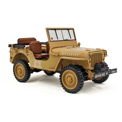 1/14 Scale 2.4G U.S. Willys RC Simulation Off-Road Car Model with Dual-Speed Switching