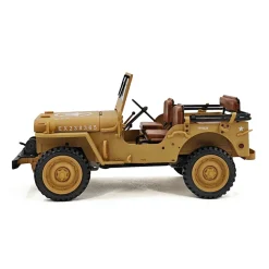 1/14 Scale 2.4G U.S. Willys RC Simulation Off-Road Car Model with Dual-Speed Switching