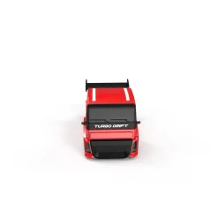 1/87 Scale 2.4G 4WD Full Proportional RC Drift Car with Simulated Brake Calipers, Linked Lights