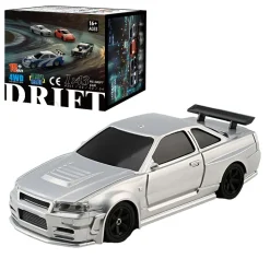 1/43 Scale 2.4G 4WD Full-proportion RC Electric Mini Racing Drift Car Model