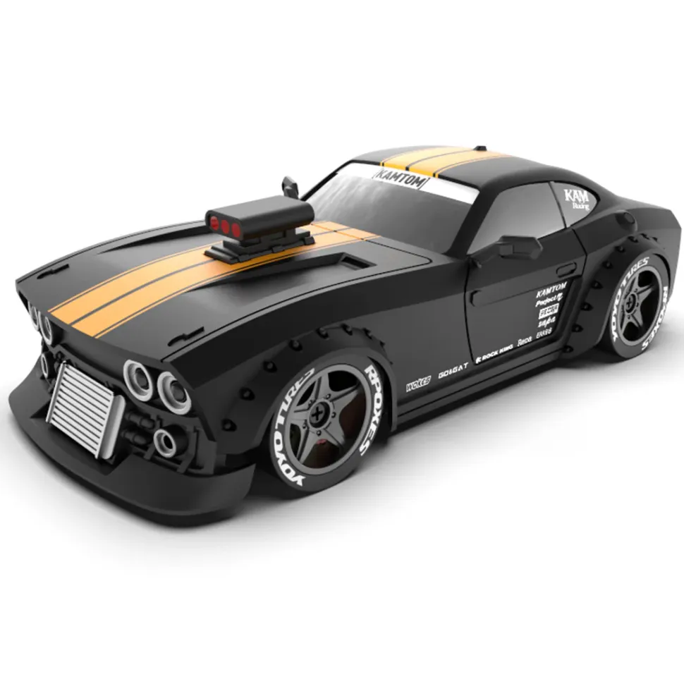 1/32 Scale 2.4G 4WD RC Drift Car with LED Headlights