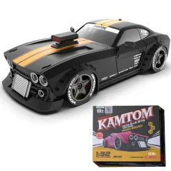1/32 Scale 2.4G 4WD RC Drift Car with LED Headlights