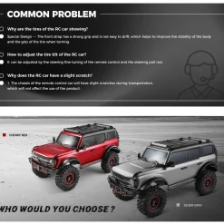 1/10 Scale 2.4G 4WD RC Off-Road Car RTR Version