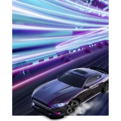 1/43 Scale 4WD RC Drift Car – Full-Proportional Control, Independent Suspension, LED Simulation Lights