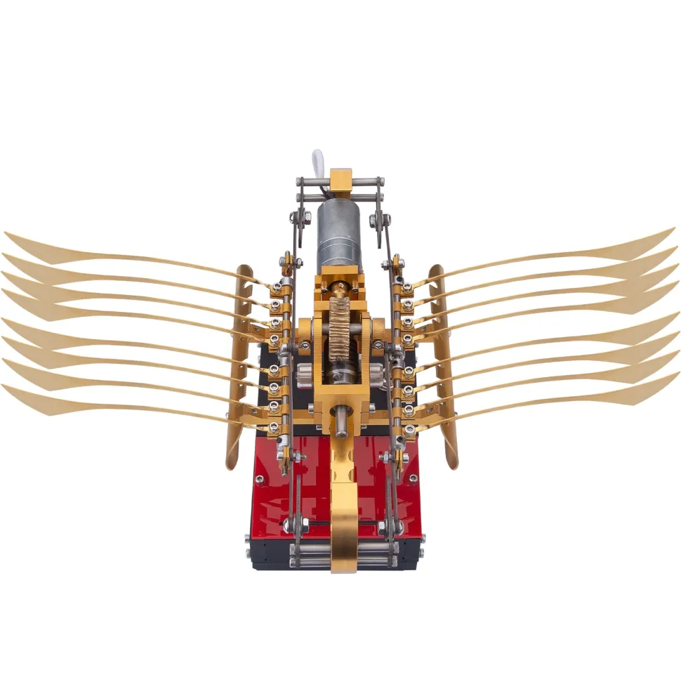 SeaArk Boat Model Kit That Works - Metal Ship Model Kit That Runs - Gear Drive Mechanical Model Boat Kit