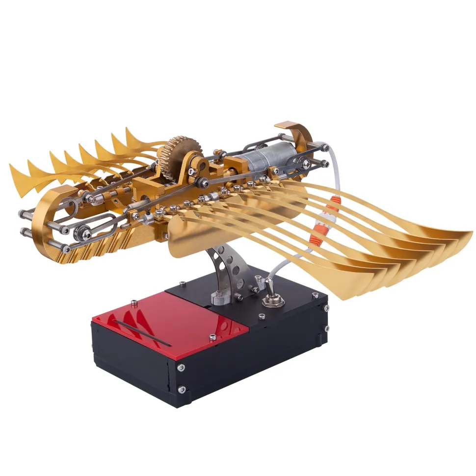 SeaArk Boat Model Kit That Works - Metal Ship Model Kit That Runs - Gear Drive Mechanical Model Boat Kit