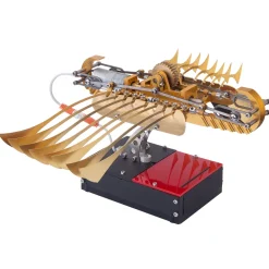 SeaArk Boat Model Kit That Works - Metal Ship Model Kit That Runs - Gear Drive Mechanical Model Boat Kit