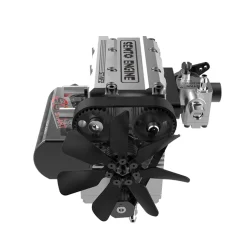 SEMTO ENGINE ST-NF2 7.0cc Mini Inline Double-cylinder Four-stroke Air-cooled Nitro Engine Model Kit