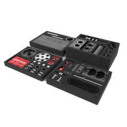 SEMTO ST-NF2 Engine 7cc SOHC Inline 2 Cylinders 4 Stroke Air Cooled Nitro Engine Model Kit - Build Your Own Engine that Works