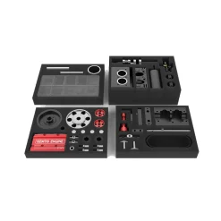 SEMTO ST-NF2 Engine 7cc SOHC Inline 2 Cylinders 4 Stroke Air Cooled Nitro Engine Model Kit - Build Your Own Engine that Works