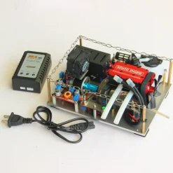 SEMTO ST-NF2 L2 Mini Gasoline Engine Model with 12V Generator & Stabilized Charging Module - Includes Base Ignition Set - One Key Start