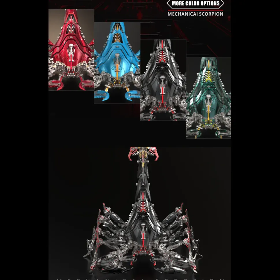 Shadowstrike 3D Metal-PC Mechanical War Scorpion Model Kit