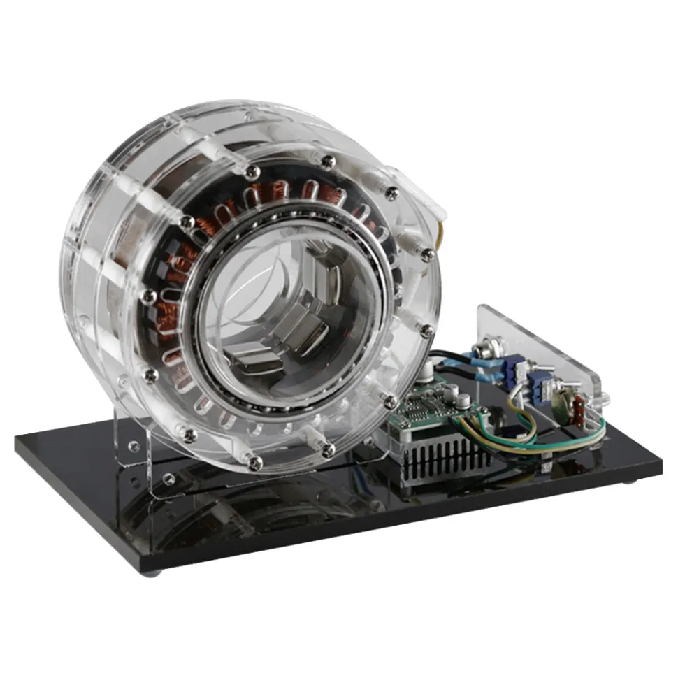 Shaftless Pump-Push Inner-Rotor Motor Model, High-Tech Teaching Demo Device