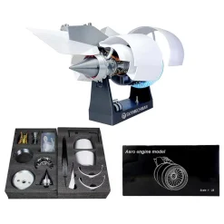 SKYMECHMAN 1/24 Scale A38X Turbofan Engine Model Kit - Build Your Own Turbofan Engine that Works