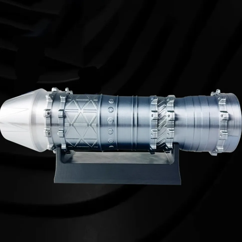 SKYMECHMAN 1/18 WS-15 Turbofan Engine Model Kit-Build Your Own Turbofan Engine that Works
