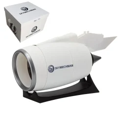 SKYMECH NTR-900 1/30 Turbofan Engine Model Kit - Build Your Own Turbofan Engine that Works - Working Jet Engine 150PCS
