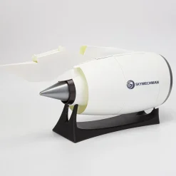 SKYMECH NTR-900 1/30 Turbofan Engine Model Kit - Build Your Own Turbofan Engine that Works - Working Jet Engine 150PCS