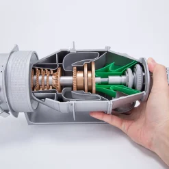 SKYMECH PT6A Turboprop Engine Model Kit -Build Your Own Turboprop Engine that Works -3D Printing DIY Aircraft