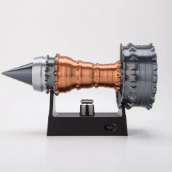 SKYMECH TR900 DIY Functional Turbofan Aero Aircraft Engine 3D Printed Assembly Model Dynamic KIT Version